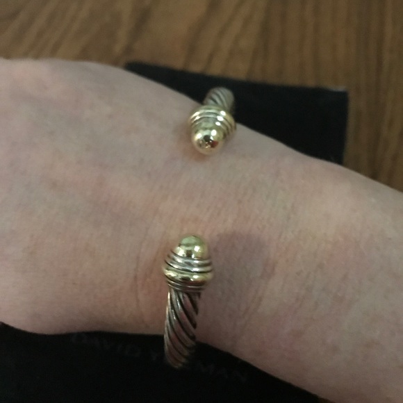 💯% authentic David Yurman 7mm Cable Bracelet - Picture 2 of 3